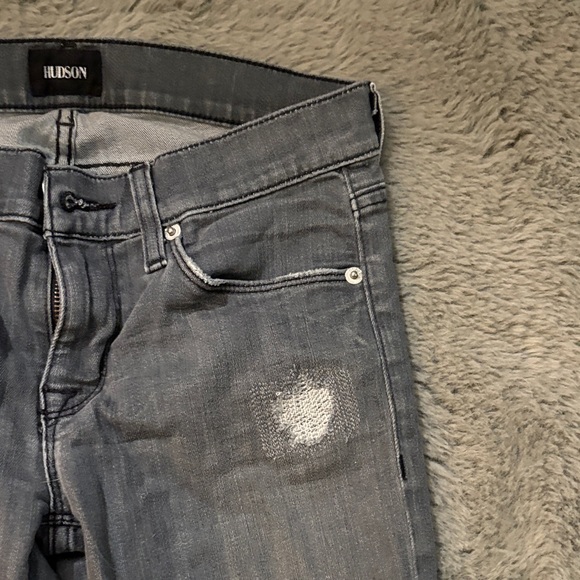 Hudson Jeans Women's Gray Skinny Jeans - Picture 5 of 11